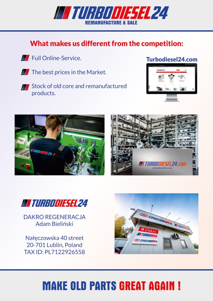 Turbodiesel24 information brochure.